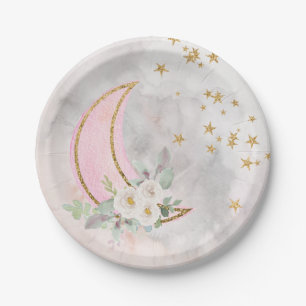 Twinkle Little Star Teller über den Mond Tellern