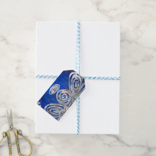 Twinkle Silver Angel Holiday maßgeschneiderte Gesc Geschenkanhänger