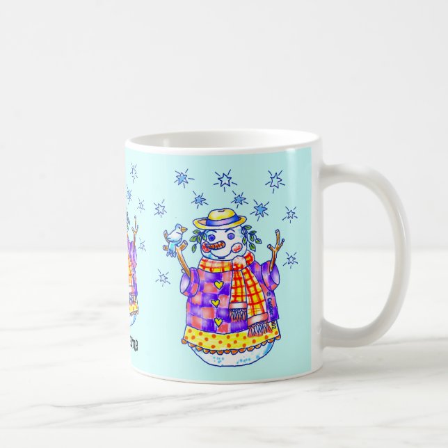 Twinkle Snowman Tasse (Rechts)