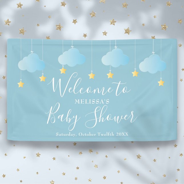 Twinkle Sprinkle Baby Sprinkle Dusche Empfang Banner (Twinkle Sprinkle Baby Sprinkle Shower Welcome Banner)
