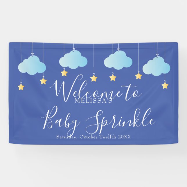 Twinkle Sprinkle Babydusche / Sprinkle Empfang Banner (Horizontal)