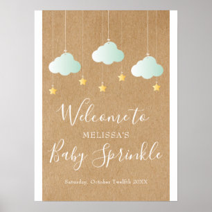Twinkle Sprinkle Babydusche / Sprinkle Empfang Poster