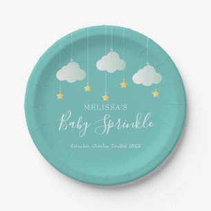 Twinkle Sprinkle Kleiner Stern Baby Shower/Sprinkl Pappteller