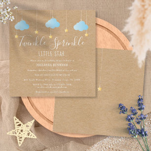 Twinkle Sprinkle Kleiner Stern Baby Sprinkle /Show Einladung