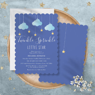 Twinkle Sprinkle Little Star Baby Sprinkle/Dusche Einladung