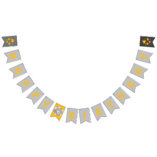 Twinkle Star Geburtstagsbanner Wimpelkette