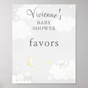 Twinkle Star Gray Baby Duwer Favoriten Poster