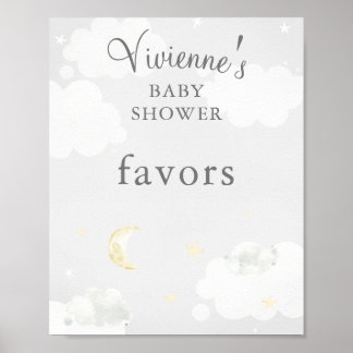 Twinkle Star Gray Baby Duwer Favoriten Poster