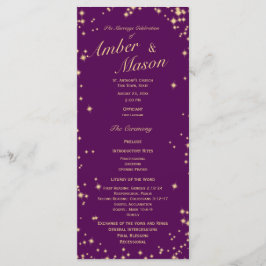 Twinkle Stars Lila und Goldsparkle Programm