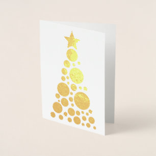Twinkle Tree - Foil Greeting Card Folienkarte