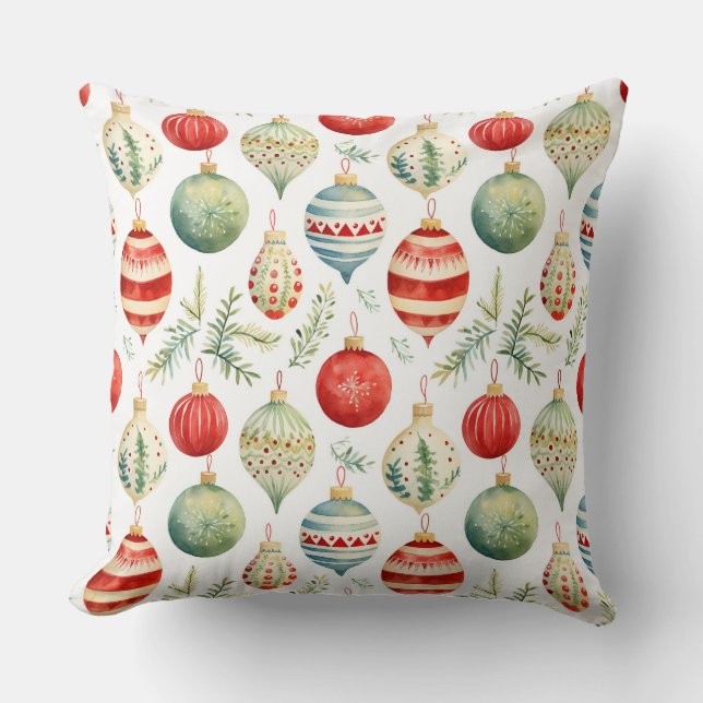 Twinkle Treetop Schätze Weihnachten Kissen (Vorderseite)