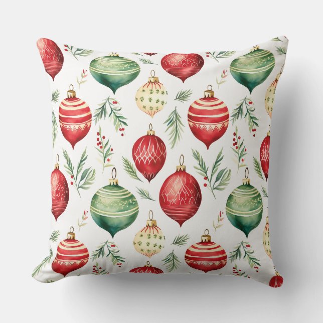 Twinkle Treetop Schätze Weihnachten Kissen (Vorderseite)