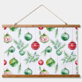 Twinkle Treetop Schätze Weihnachten Wandteppich Mit Holzrahmen