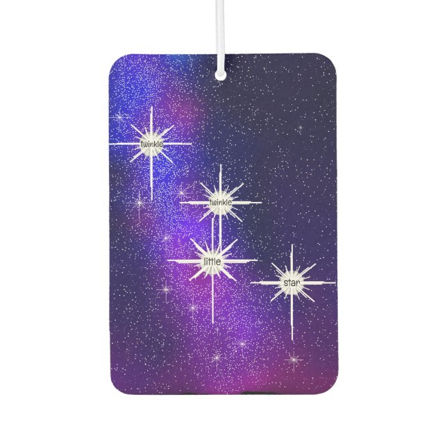 Twinkle Twinkle  Autolufterfrischer (Vorderseite)