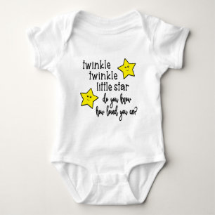 Twinkle Twinkle Baby Bodysuit Baby Strampler
