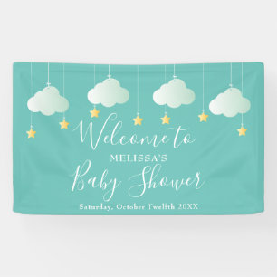 Twinkle Twinkle Baby Shower / Sprinkle Willkommen Banner