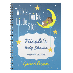 Twinkle Twinkle Baby Showroom Gästebuch Notizblock