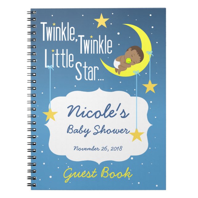 Twinkle Twinkle Baby Showroom Gästebuch Notizblock (Vorderseite)