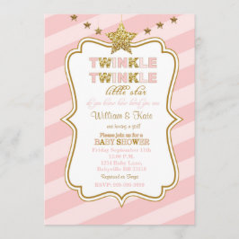 Twinkle Twinkle Kinderdusche Einladung