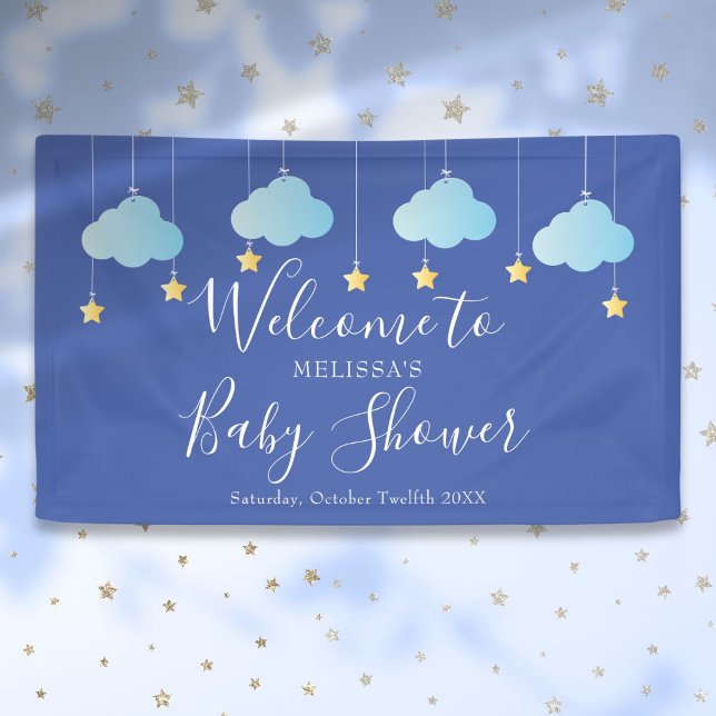 Twinkle Twinkle Kinderdusche / Sprinkle Empfang Banner (Twinkle Twinkle Baby Shower Sprinkle Welcome Banner)