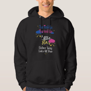 Twinkle Twinkle Kleine Stars in beiden Richtungen Hoodie