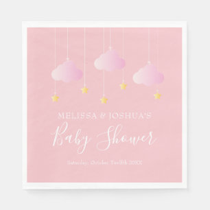 Twinkle twinkle kleiner Stern Baby Shower Softrosa Serviette