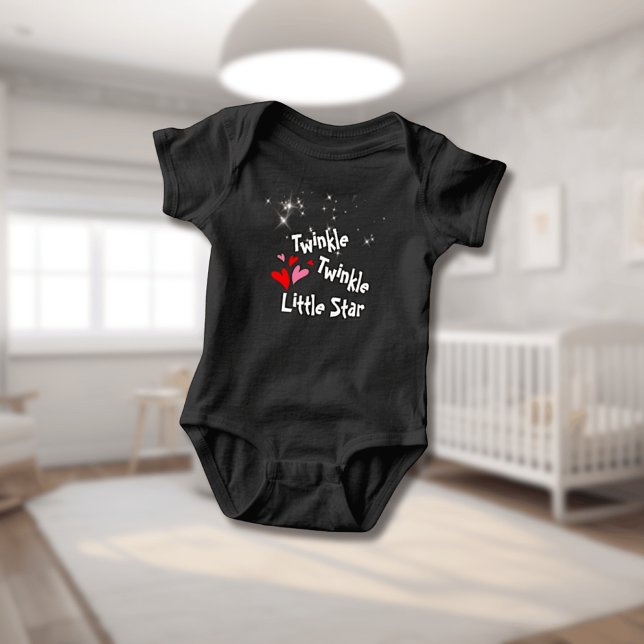 Twinkle, Twinkle Little Star Baby Bodysuit Strampler (Von Creator hochgeladen)