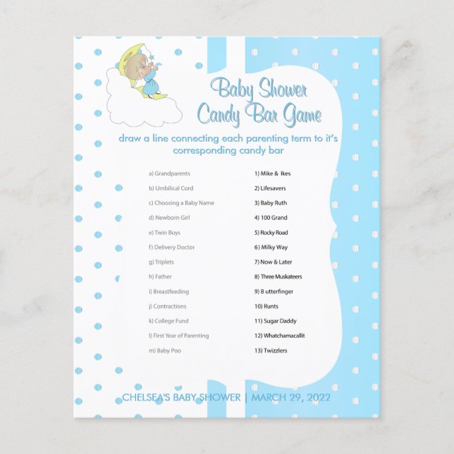 Twinkle, Twinkle Little Star - Baby Boy - Spiel Flyer (Vorne)