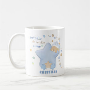 Twinkle Twinkle Little Star Baby Boy Teddy Bear Co Kaffeetasse