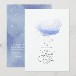 Twinkle Twinkle Little Star Baby Dusche Dankeskarte