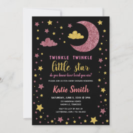Twinkle Twinkle Little Star Baby Dusche Einladung