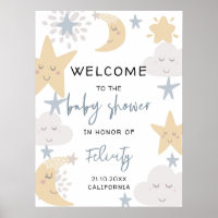 Twinkle Twinkle Little Star Baby Dusche Empfang