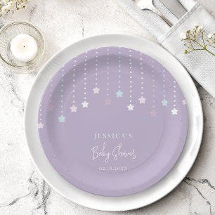 Twinkle Twinkle Little Star Baby Dusche Pappteller