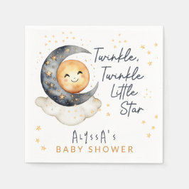 Twinkle Twinkle Little Star Baby Dusche Serviette