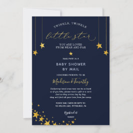 Twinkle Twinkle Little Star Baby Dusche von Mail Einladung