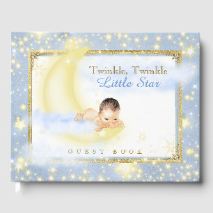 Twinkle Twinkle Little Star Baby Guest Book Gästebuch