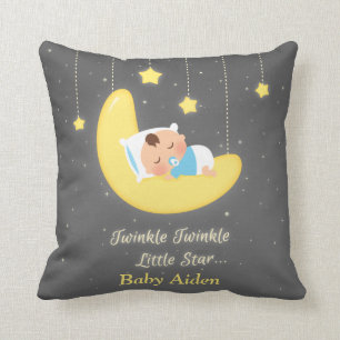 Twinkle Twinkle Little Star Baby Nursery Dekor Kissen