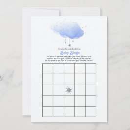 Twinkle Twinkle Little Star Baby Shower Bingo Spie Einladung