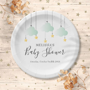 Twinkle Twinkle Little Star Baby Shower Pappteller