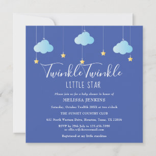 Twinkle Twinkle Little Star Baby Shower / Sprinkle Einladung