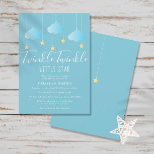 Twinkle Twinkle Little Star Baby Shower / Sprinkle Einladung