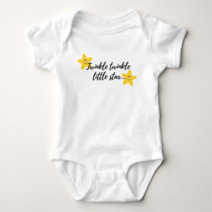 Twinkle Twinkle Little Star Baby Strampler