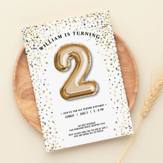 Twinkle Twinkle Little Star Ballon Typ Geburtstag Einladung