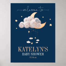 Twinkle Twinkle Little Star Begrüßungszeichen Poster