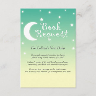 Twinkle Twinkle Little Star Book Request with Gedi Begleitkarte