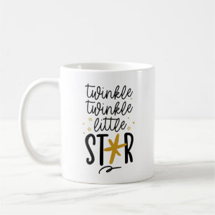 Twinkle Twinkle Little Star Doodle Kaffeetasse