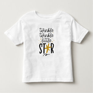Twinkle Twinkle Little Star Doodle Kleinkind T-shirt