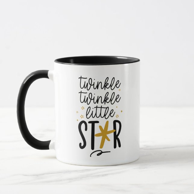 Twinkle Twinkle Little Star Doodle Tasse (Links)