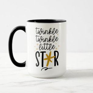 Twinkle Twinkle Little Star Doodle Tasse