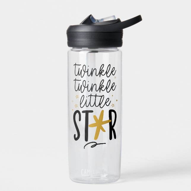 Twinkle Twinkle Little Star Doodle Trinkflasche (Links)